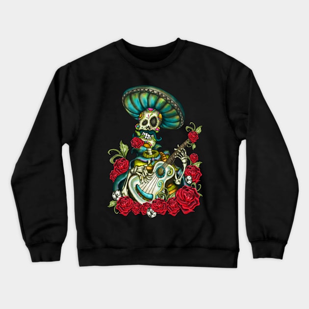 Mariachi Crewneck Sweatshirt by helintonandruw